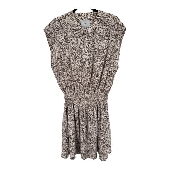 Rails Dress Angelina Leopard print minidress Large L - Picture 2 of 11